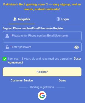 Jami777 Login & Register