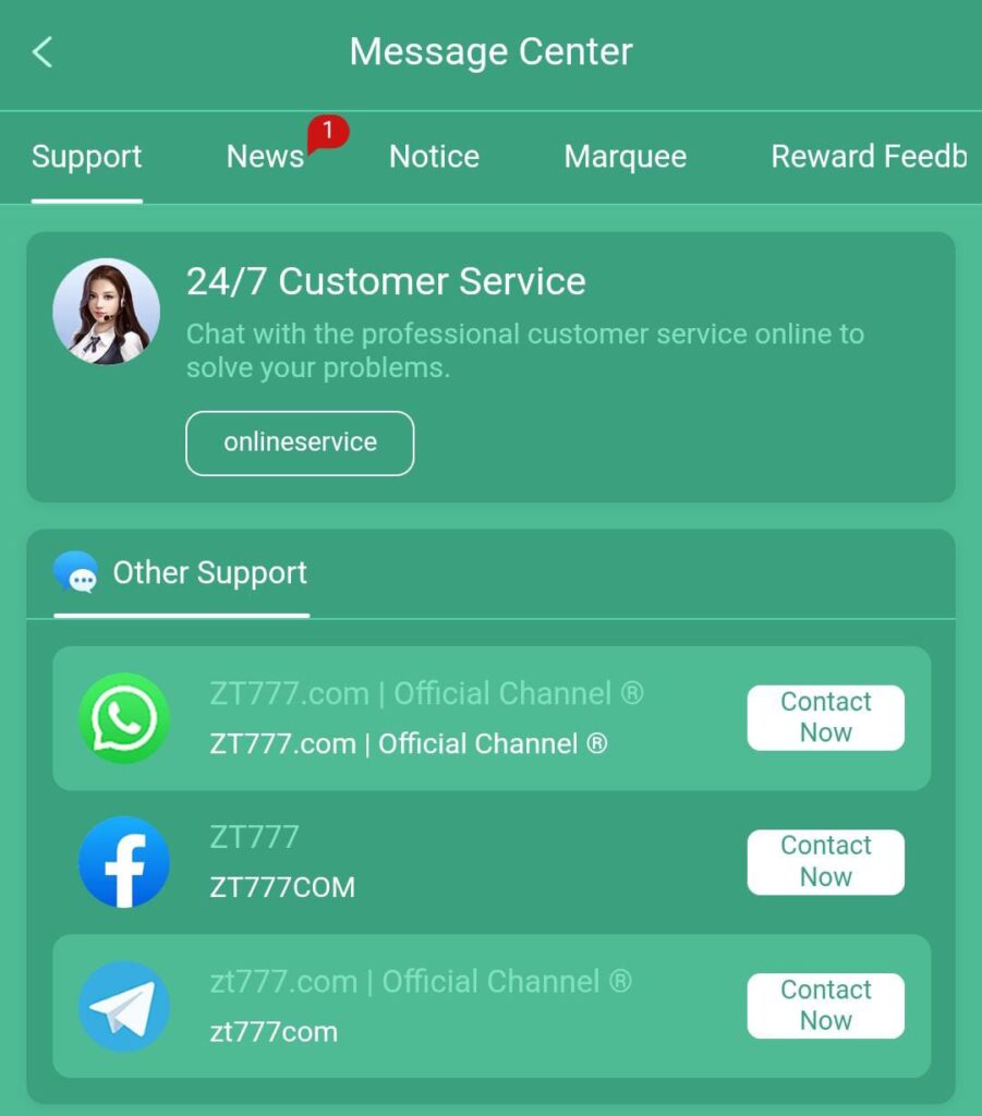 ZT777Com Contact Pakistan