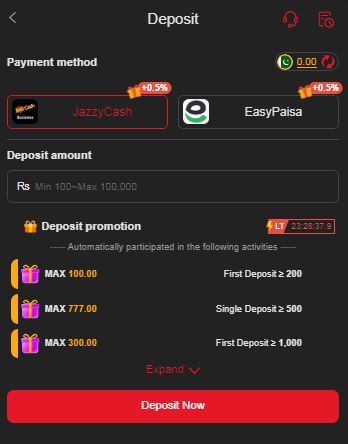 88EF Deposit Pakistan