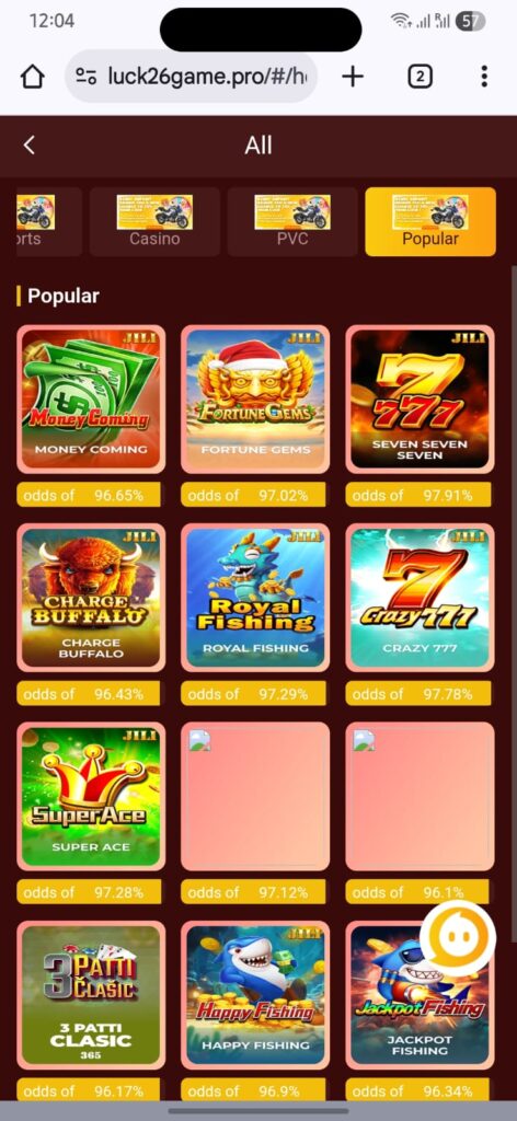 Luck26 Game APK