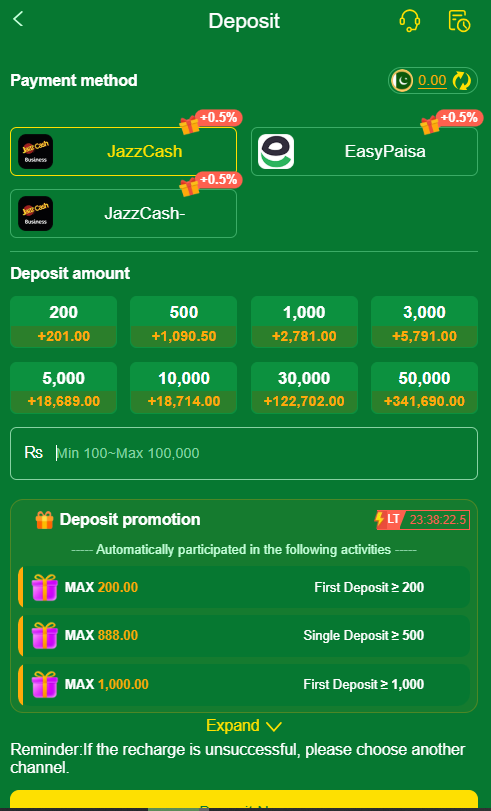 288Win Deposit Pakistan