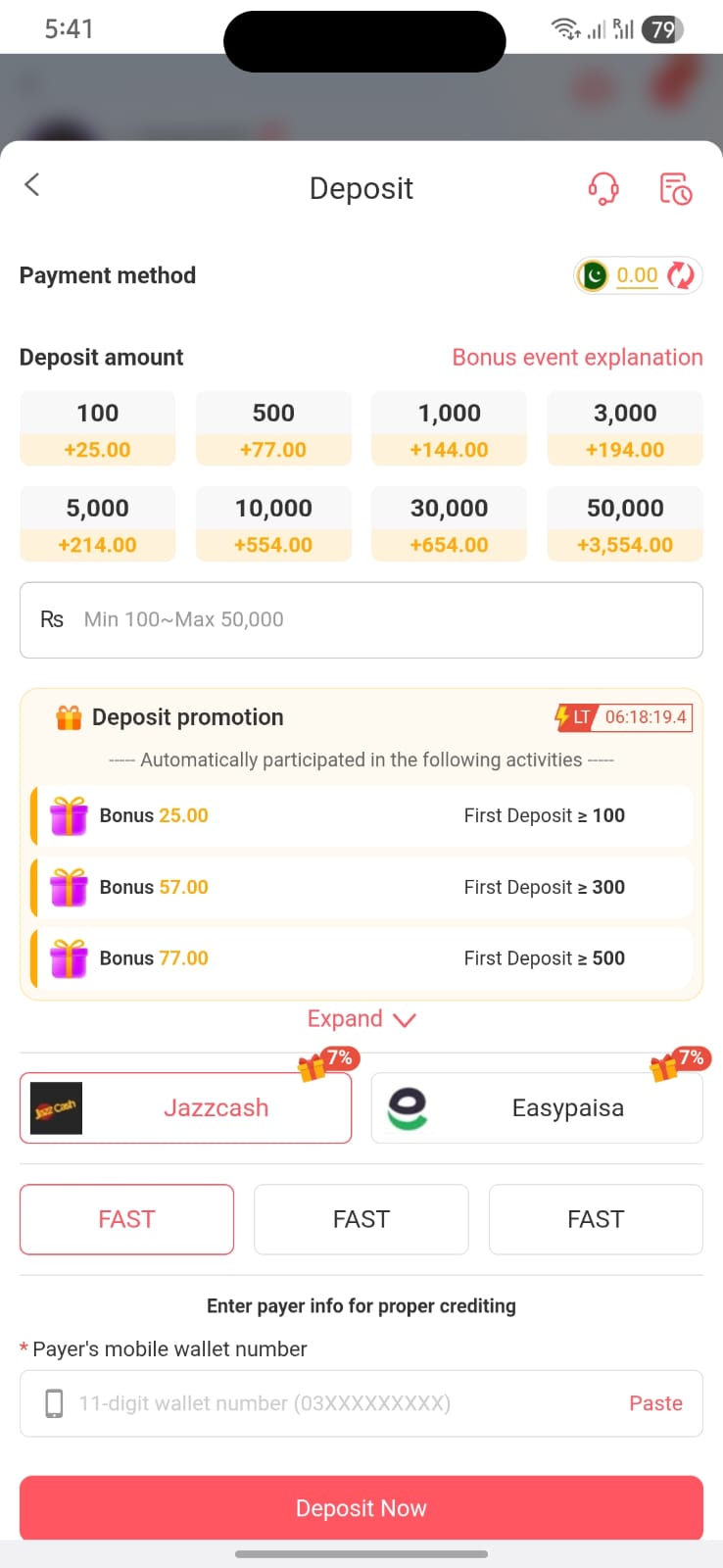 R777 Deposit Pakistan