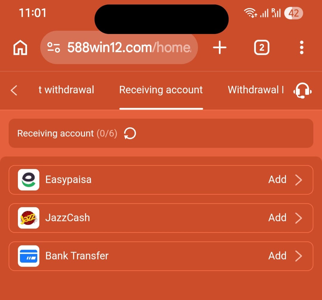 588Win Withdraw Pakistan