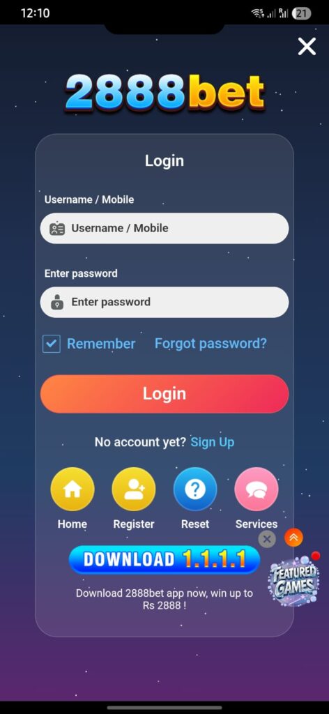 2888Bet Login